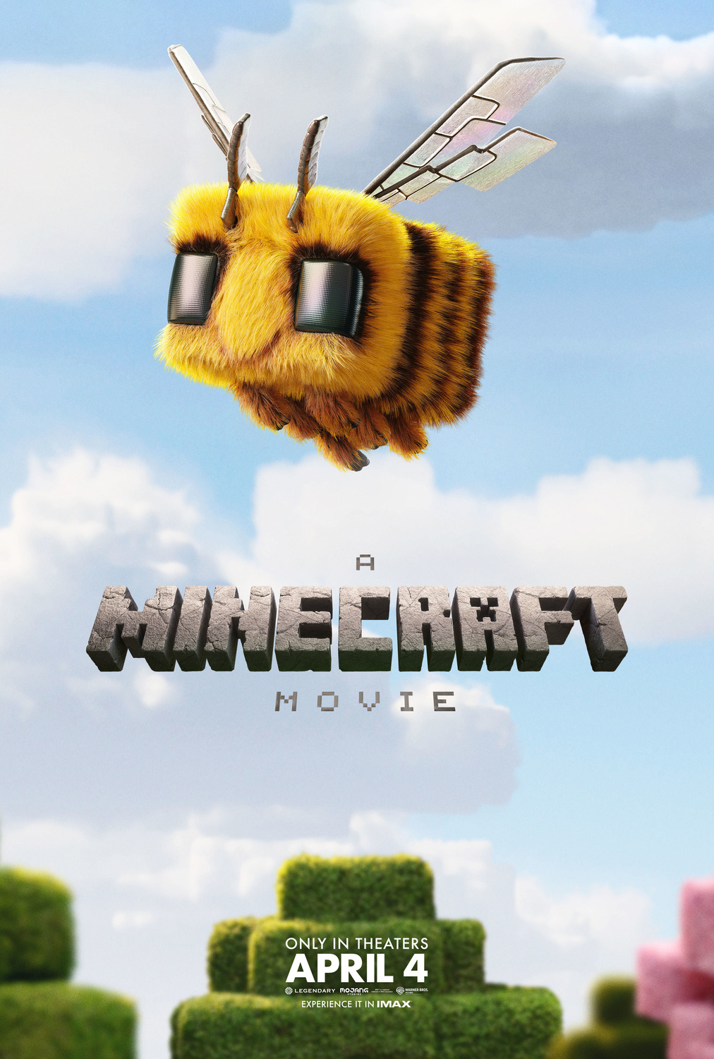 Minecraft movie poster